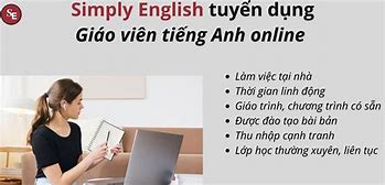 Dạy Tiếng Anh Online Tuyển Dụng