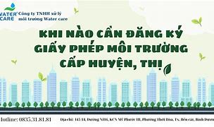 Giấy Phép Môi Trường Cấp Huyện