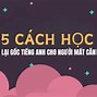 Lịch Học Lấy Lại Gốc Tiếng Anh